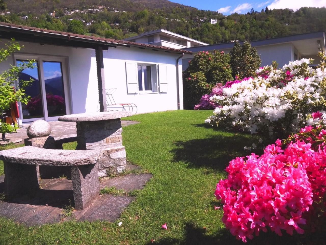 Minusio Residenza Paradiso Di Vacanze מראה חיצוני תמונה
